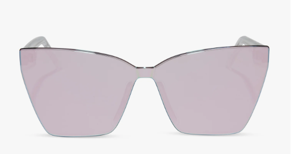 Goldie Opalescent Pink + Cherry Blossom Mirror | Diff Eyewear