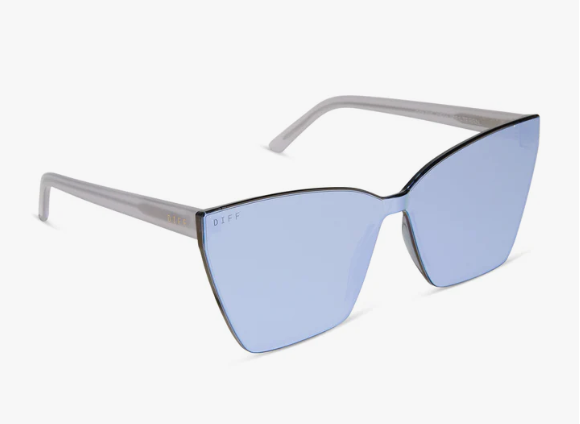 Goldie Thistle + Lavender Mirror | Diff Eyewear
