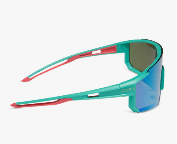 Heat Turquoise + Turquoise Ice Mirror Polarized | Diff Eyewear
