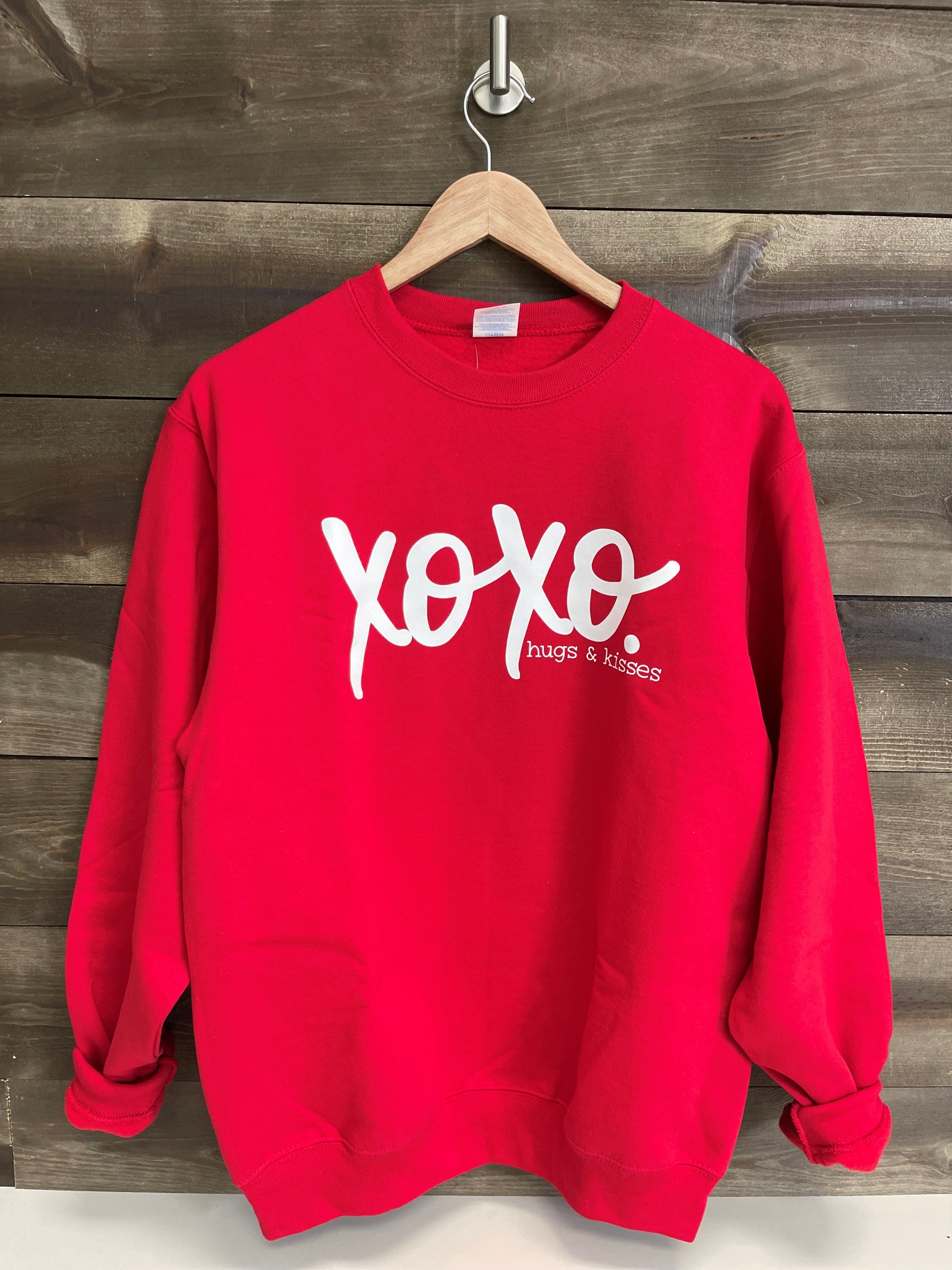 XOXO Crewneck Sweatshirt – Valentine's Day Edition