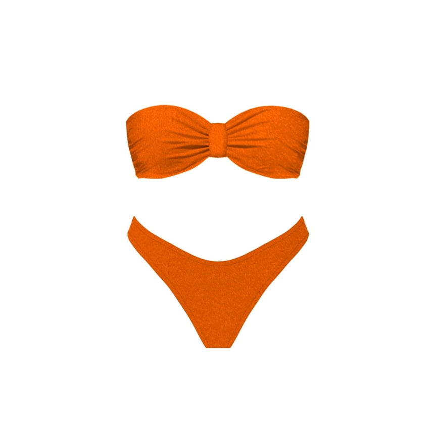 The Sahara Glow Bandeau Bikini