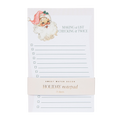 Christmas Notepad – Vintage Santa Design