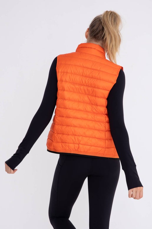 The Canyon Puffer Vest | Orange