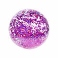 PoolCandy Orchid Glitter Jumbo Beach Ball