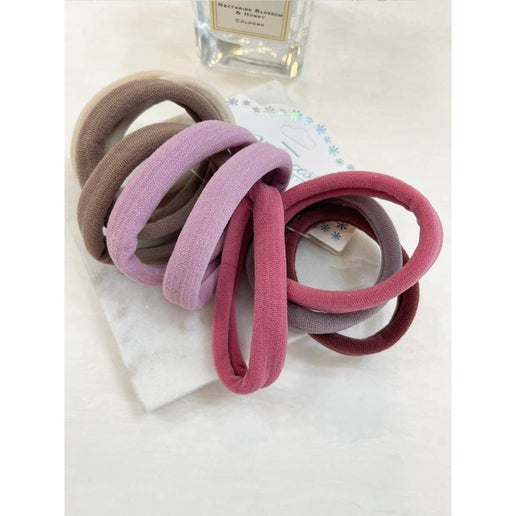 Soft Elastic Hair Tie Set | Assorted Colors