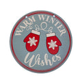 Warm Winter Wishes | Wooden Sign