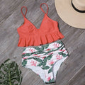 Kirra High-Waisted Bikini – Mixed Floral