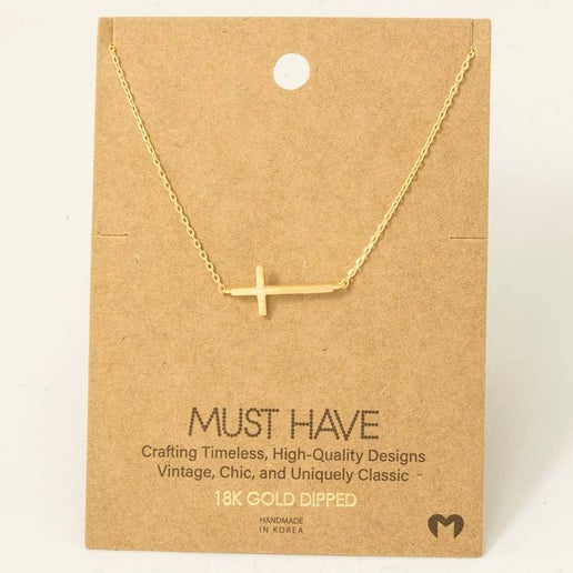 The Crossroads Pendant Necklace