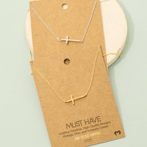 The Crossroads Pendant Necklace