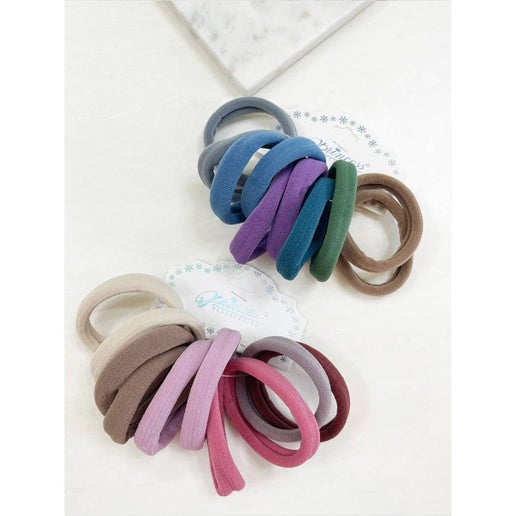 Soft Elastic Hair Tie Set | Assorted Colors