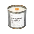 Christmas Cottage Rustic Vintage Farmhouse Wood Wick Candle | 10oz