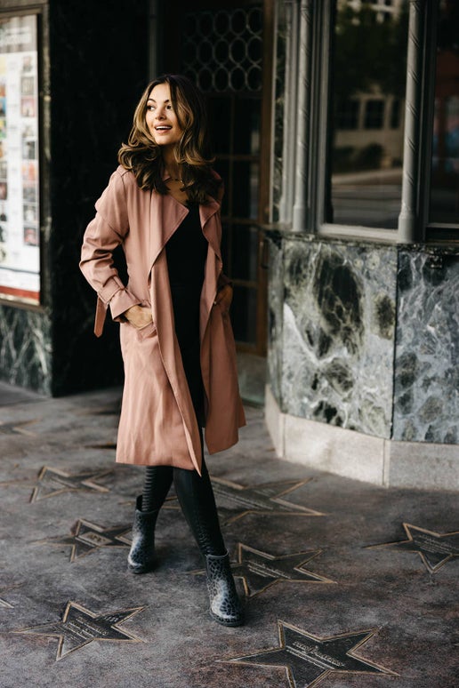 Chelsea Leopard Print Rain Boot | Roma