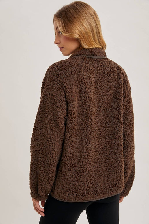 Fleece Sherpa Jacket | Coco