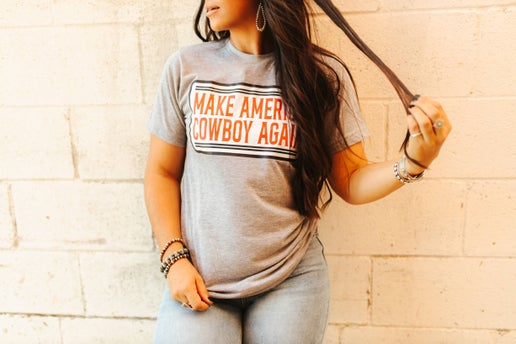 Make America Cowboy Again | Graphic Tee