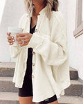 Mallory Waffle Knit Shacket