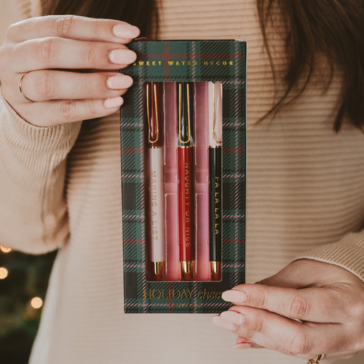 Holiday Cheer Pen Set – 3 Piece