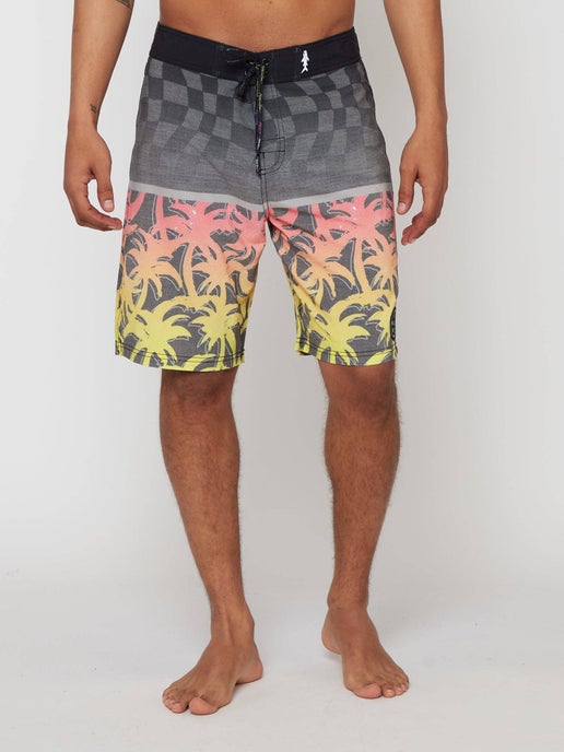 Maui & Sons “Cali Roots” Board Shorts | Coral