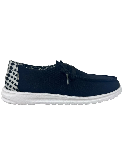 Women’s Black Slip-On Shoes
