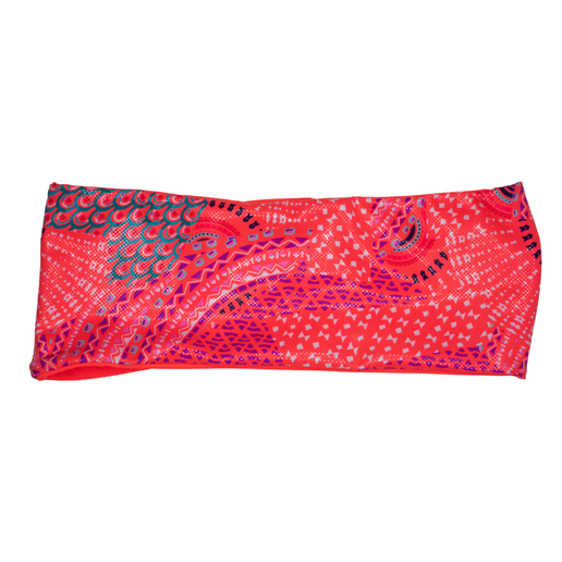 Sunset Crush Reversible Bikini | Starburst & Bright Coral