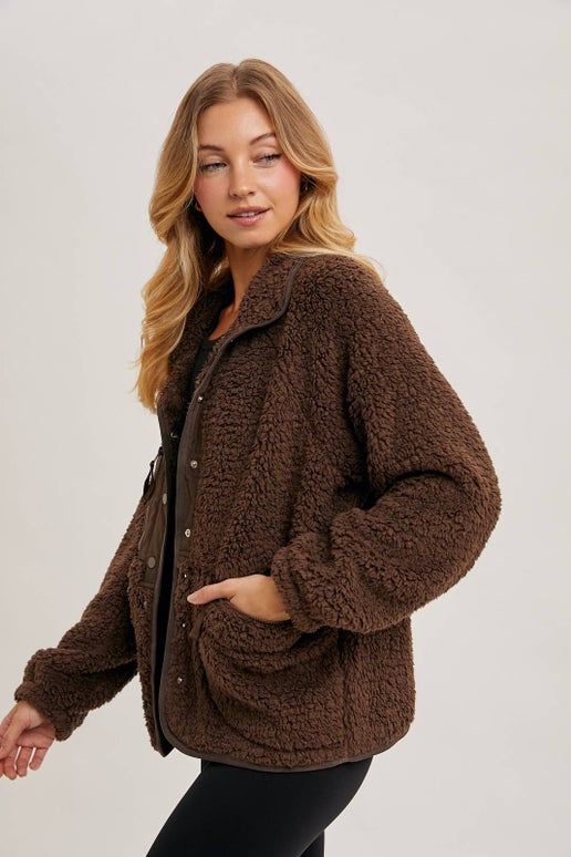 Fleece Sherpa Jacket | Coco