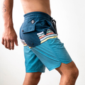 Shipwrecks Collection Hybrid Boardshorts – Radical Retro Stripes