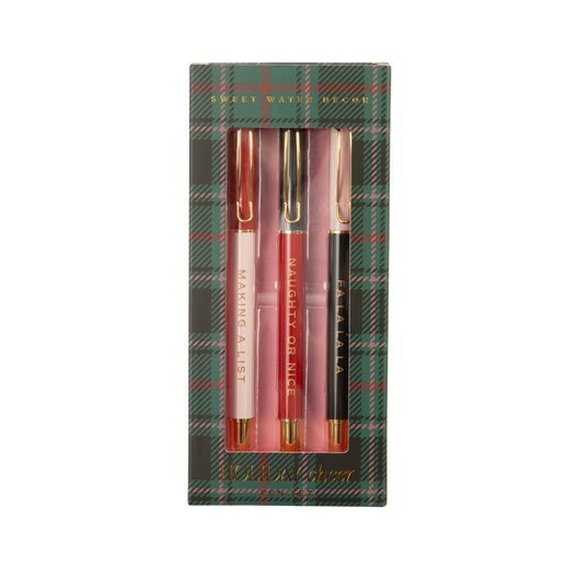 Holiday Cheer Pen Set – 3 Piece