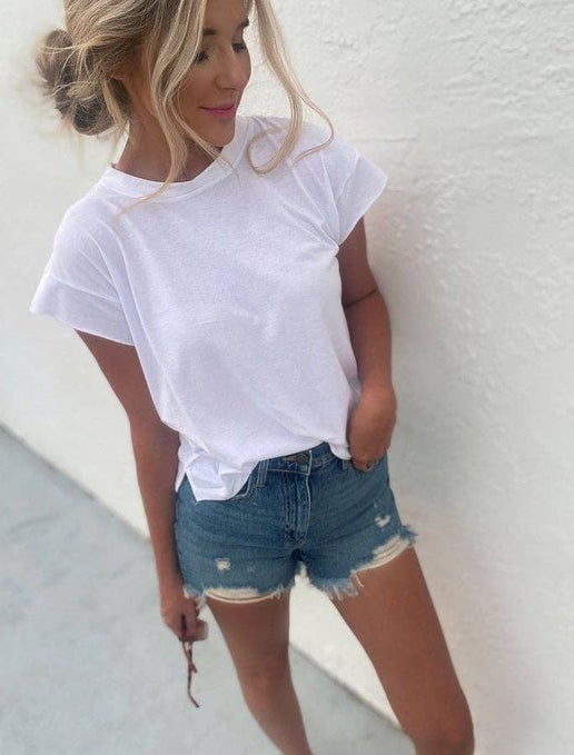 Modern Day Cuff Sleeve Top