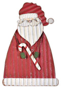 Metal Vintage-Style Santa Porch Display