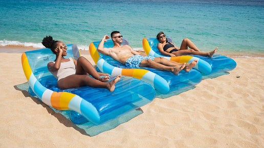 Good Vibes Collection – Inflatable Deluxe Chaise Lounge