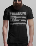 Freedom Flag Men's Graphic Tee | Wear Your Freedom. Live Bold. Stand Proud