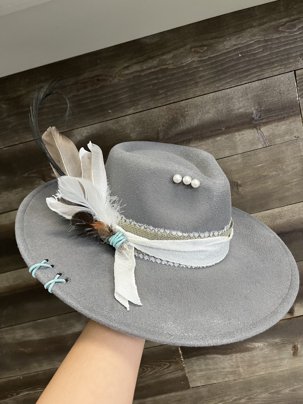 Wide Brim Western Hat