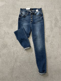 High-Rise Button Fly Skinny Jeans | Judy Blue