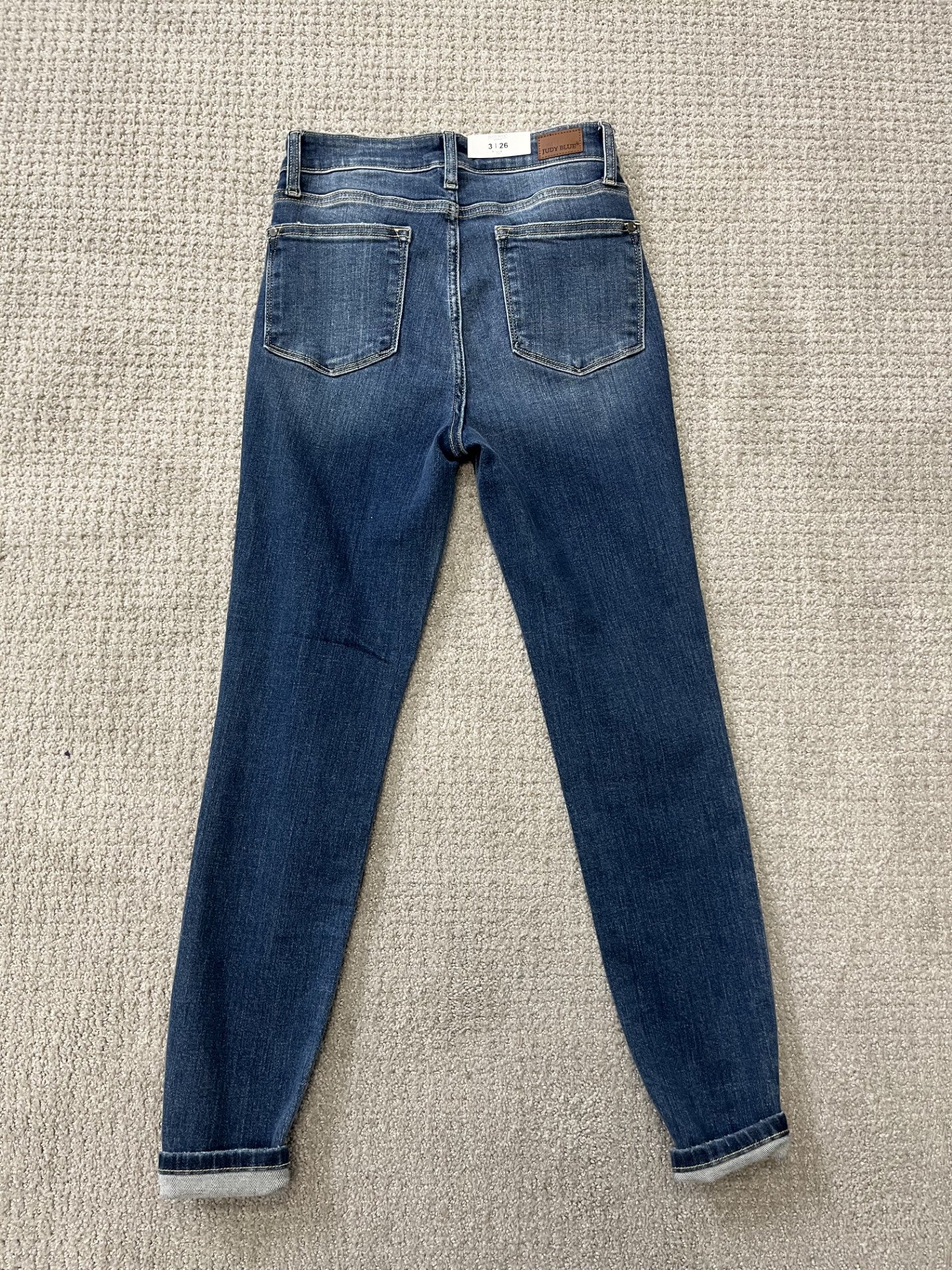 High-Rise Button Fly Skinny Jeans | Judy Blue