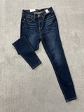 High-Waisted Dark Wash Skinny Jeans | Judy Blue