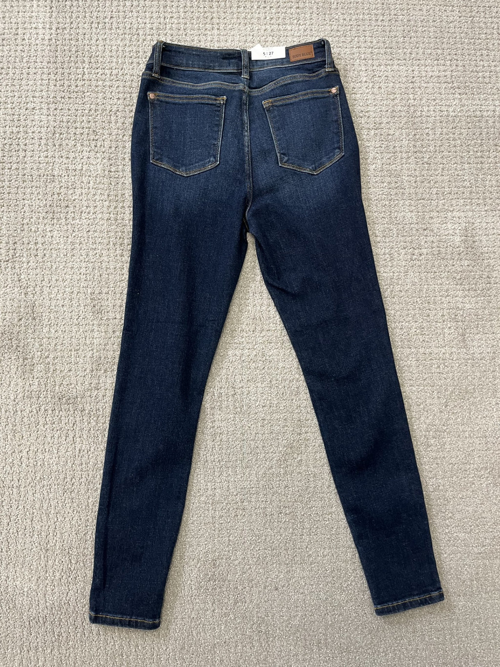 High-Waisted Dark Wash Skinny Jeans | Judy Blue