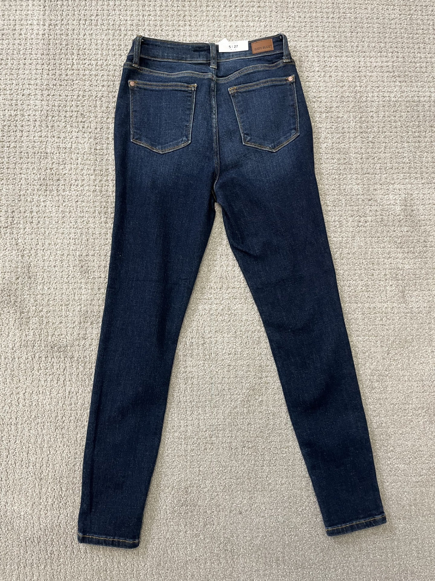 High-Waisted Dark Wash Skinny Jeans | Judy Blue